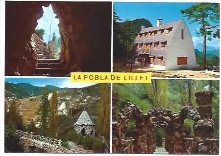 POSTAL L02394: Chalet Calleras en La Pobla de Lillet