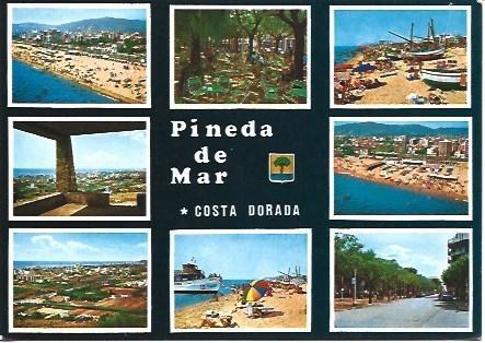 POSTAL L02400: Paisajes de Pineda de Mar