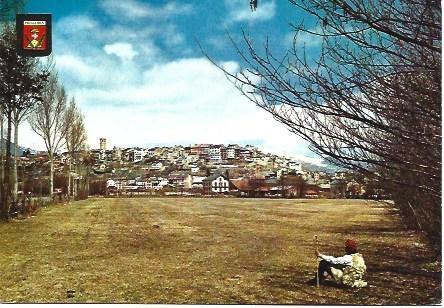 POSTAL L02407: Vista general de Puigcerda