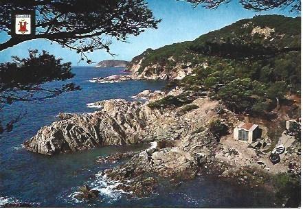 POSTAL L02381: Cala d'els Canyers en Palamos