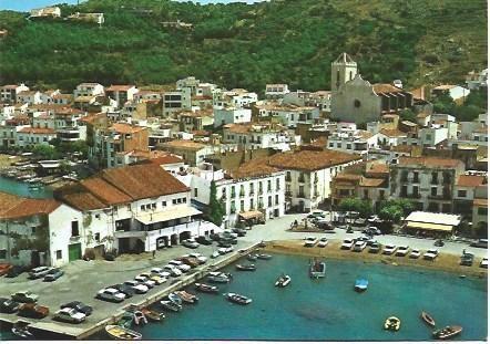 POSTAL L02380: Vista aerea de Port de la Selva