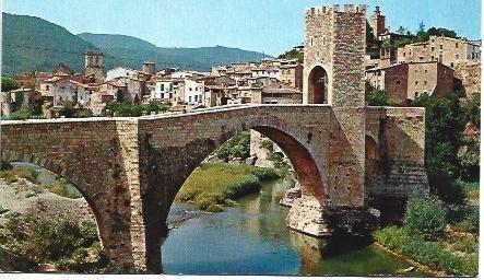 POSTAL L02352: Puente de Besalu