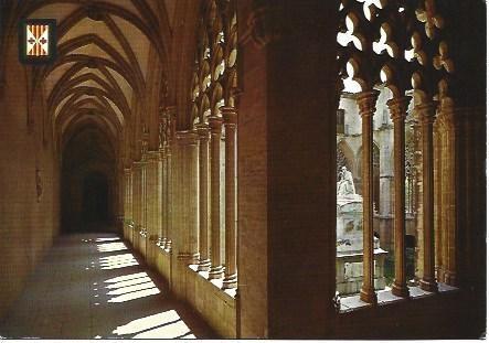 POSTAL L02373: Claustro de la Cartedral de Vic
