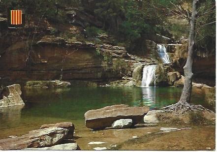 POSTAL L02376: Estanque de Sant Miquel del Fai