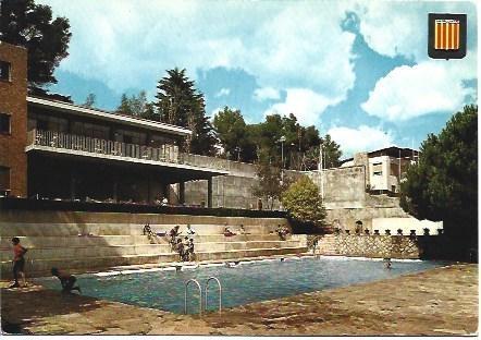 POSTAL L02464: Piscina de Sant Feliu del Raco, Barcelona