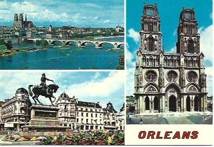 POSTAL L02477: Puente George V en Orleans