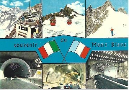 POSTAL L02478: Souvenir del Montblanc