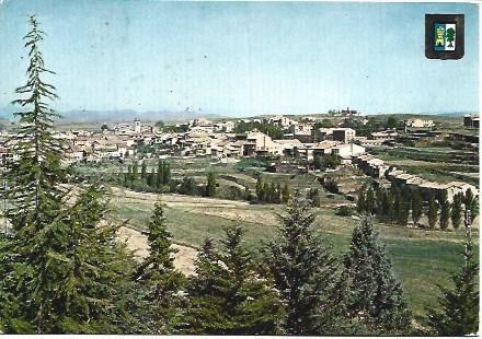 POSTAL L02414: Prats de Lluçanes. Vista general