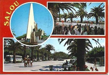 POSTAL L02424: Paseo Jaume I de Salou
