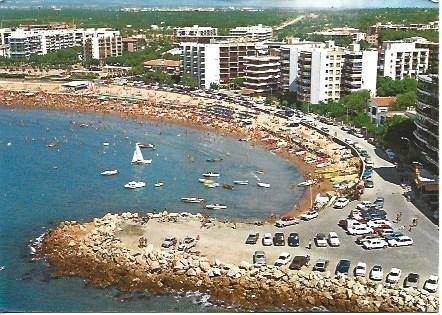 POSTAL L02425: Playa de Salou