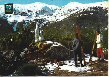 POSTAL L02433: Puig d'Alp en La Molina
