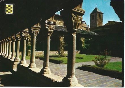 POSTAL L02434: Claustro de la catedral de la Seu d'Urgell