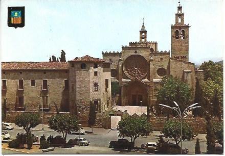 POSTAL L02448: Plaza Octaviana en Sant Cugat del Valles