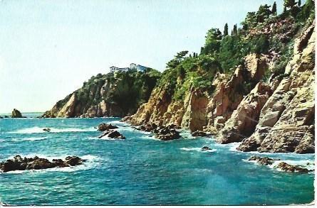 POSTAL L02075: Alcantilados de Blanes
