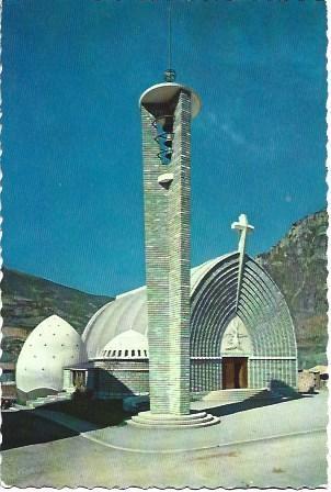 POSTAL L01709: Iglesia de Pont de Suert, Lleida