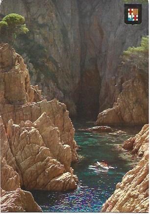 POSTAL L01703: Cala Cap de Mort en Sant Feliu de Guixols