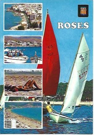 POSTAL L01693: Aspectos de Roses, Girona
