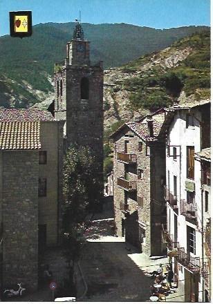 POSTAL L01698: Campanario de Baga, Barcelona