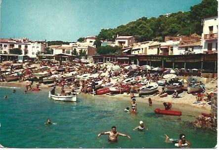 POSTAL L01772: Playa de Tamariu