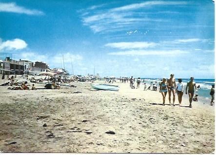 POSTAL L01782: El Vendrell. Playa de San Salvador