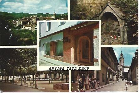 POSTAL L01790: Antiga Casa Xaco de Sant Hilari Sacalm