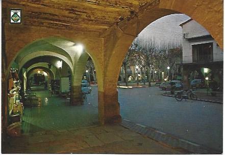 POSTAL L01740: Plaza Medieval de Banyoles