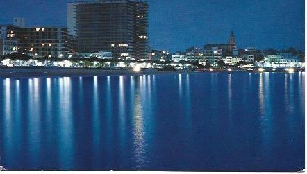 POSTAL L01749: Vsita nocturna de Palamos
