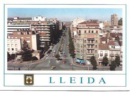 POSTAL L01760: Avenida Prat de la Riba de Lleida