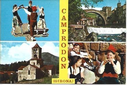 POSTAL L01762: Imágenes de Camprodon, Girona