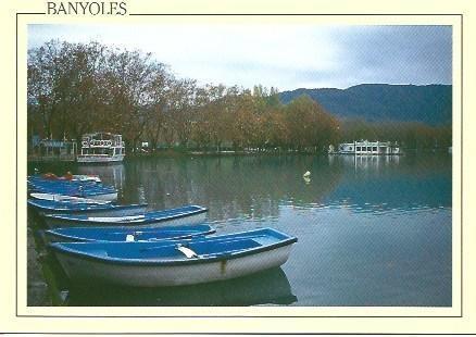 POSTAL L01766: Banyoles. El  lago