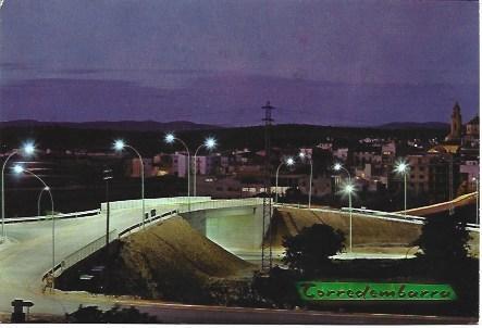 POSTAL L01574: Vista nocturna de Torredembarra