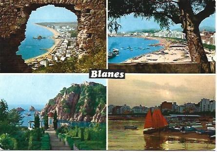 POSTAL L01575: Aspectos de Blanes, Girona