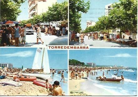 POSTAL L01577: Aspectos de Torredembarra, Tarragona