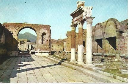 POSTAL L01589:  Portico del Macelum de Pompeya