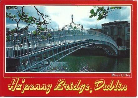 POSTAL L01598: Puente en Dublin