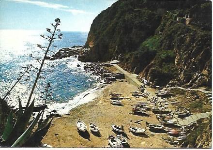 POSTAL L01566: El Codolar en Tossa de Mar