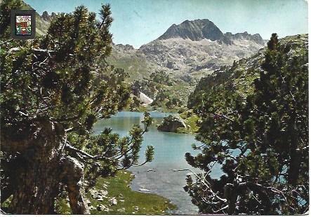 POSTAL L01537: Lago Llarg en el Vall d'Aran, Lleida