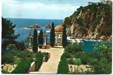 POSTAL L01538: Jardin Botanico de Blanes, detalle