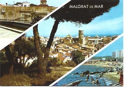 POSTAL L01539: Aspectos de Malgrat de Mar