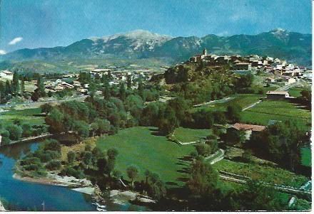 POSTAL L01540: Vista general de Bellver de Cerdenya