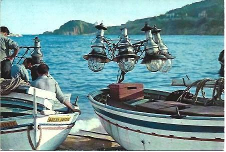 POSTAL L01546: Barcas de pescadores en Sant Feliu de Guixols