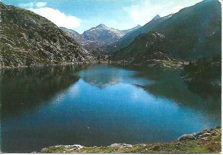 POSTAL L01550: Vista de Tavascan, Lerida