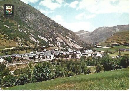POSTAL L01552: Vista general de Salardu. Lleida