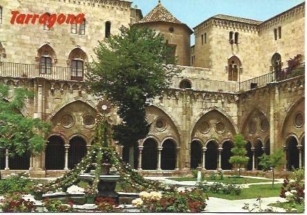 POSTAL L01561: Claustro de la catedral de Tarragona