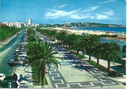 POSTAL L01564: Paseo de Jaume I en Salou