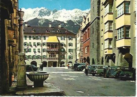 POSTAL L01641: Paisaje de Innsbruck, Austria