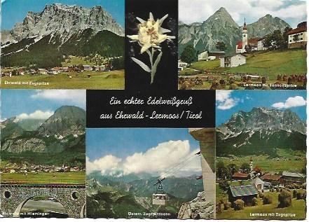 POSTAL L01642: Paisajes del Tirol