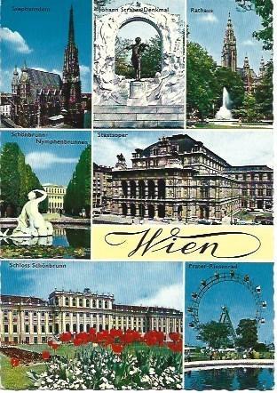 POSTAL L01649: Edificios de Viena