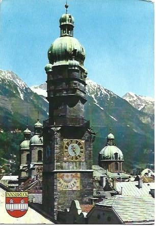 POSTAL L01655: Torre de San Jacobo en Innsbruck, Austria