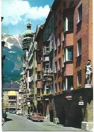 POSTAL L01656: Friedrichstrasse en Innsbruck